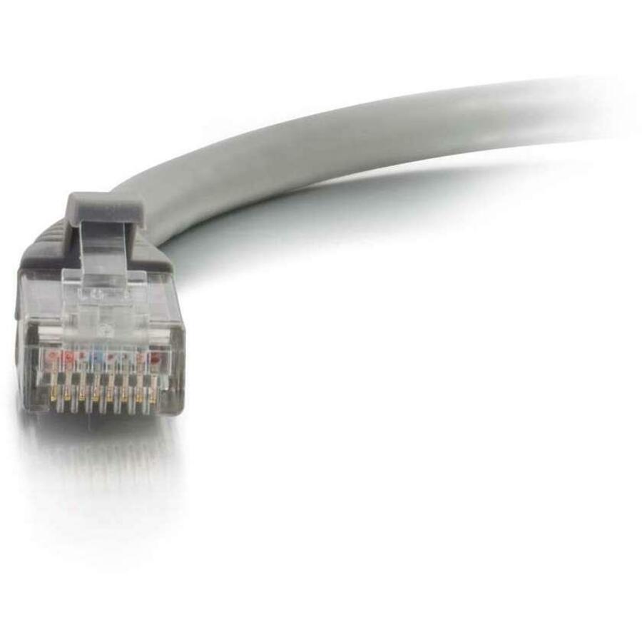 C2G 00385 6 ft Cat5e Snagless UTP Unshielded Network Patch Cable, Gray