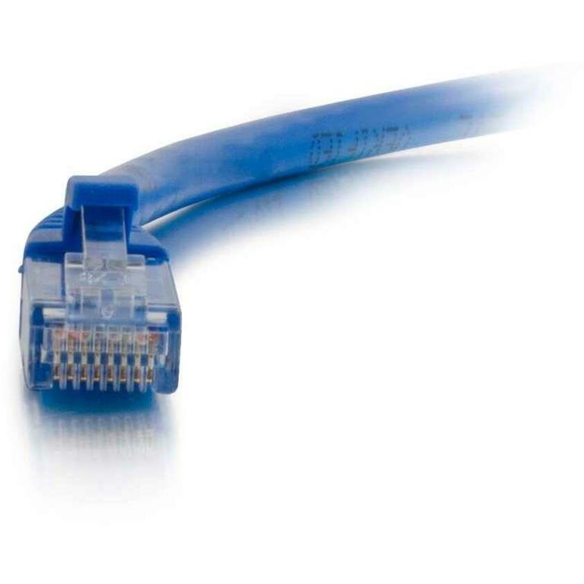 C2G 00394 6 ft Cat5e Snagless UTP Unshielded Network Patch Cable, Blue - High-Speed Ethernet Cable for Network Devices