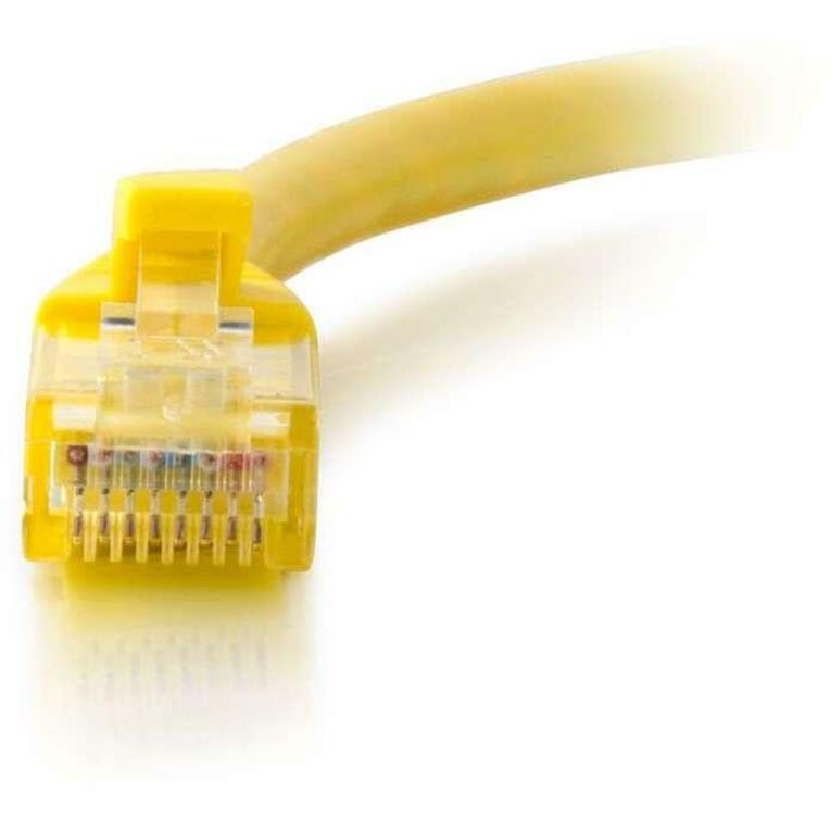C2G 00431 4 ft Cat5e Snagless UTP Network Patch Cable, Yellow