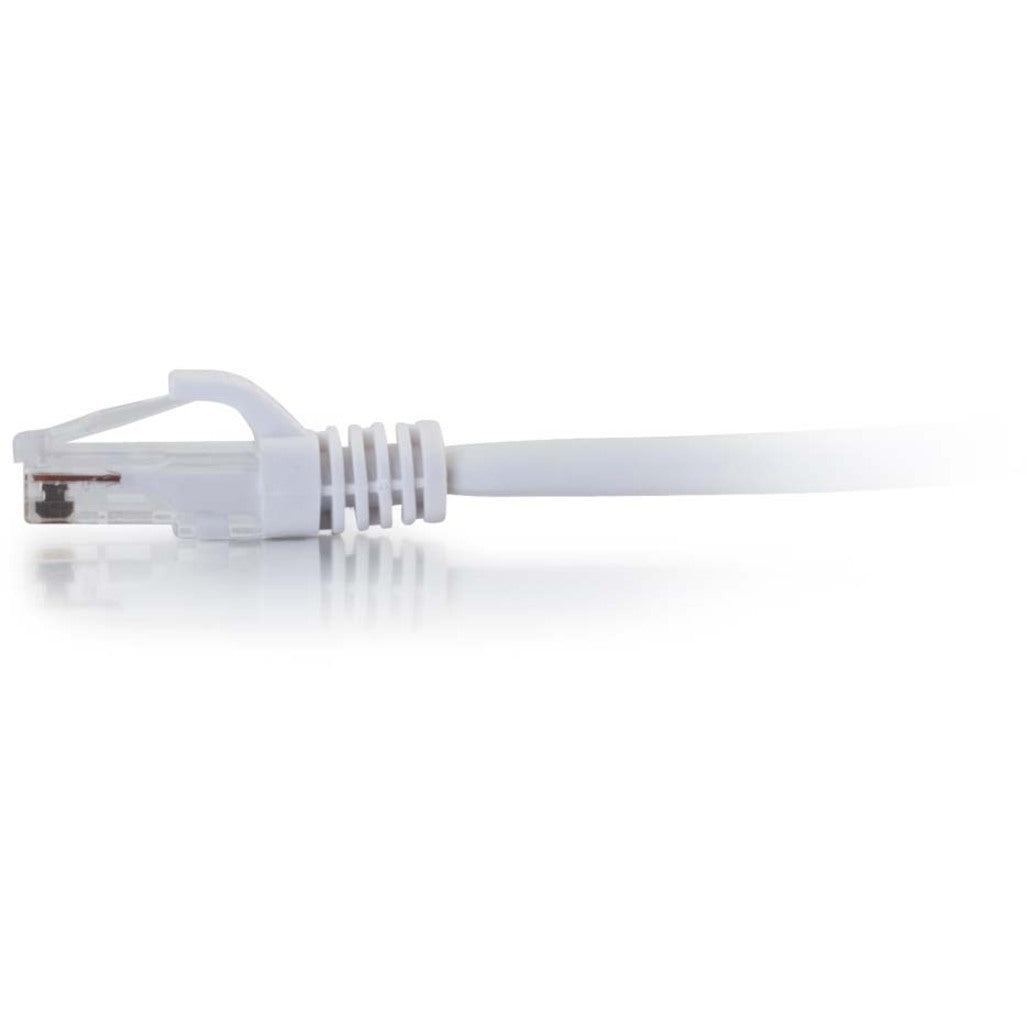 C2G 00484 6 ft Cat5e Snagless UTP Network Patch Cable, White