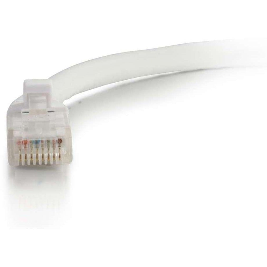 C2G 00491 35 ft Cat5e Snagless UTP Network Patch Cable, White