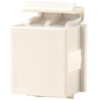 Ortronics KSB10-88 Connector Insert, Wall Mountable Cloud White Thermoplastic