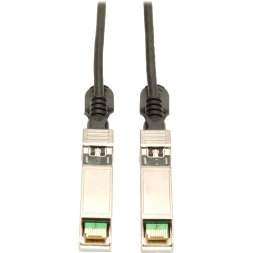 Tripp Lite N280-02M-BK 2M (6 FT.) Black SFP+ 10Gbase-CU Twinax Copper Cable, Lifetime Warranty, RoHS Certified