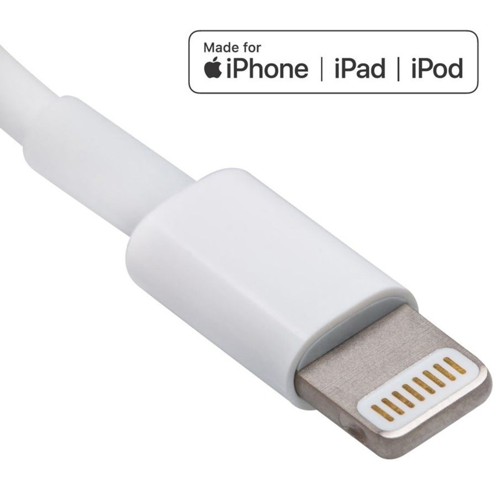 4XEM 4XLIGHTNING6 Lightning Replacement Cable for Apple iPhone, iPad, iPod - MFI Certified, 6ft 2m Length