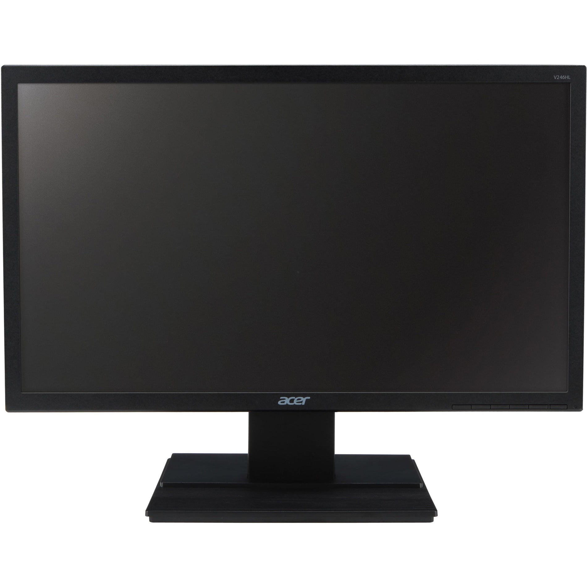 Acer UM.FV6AA.004 V246HL Widescreen LCD Monitor, Full HD, 24", 5ms, 100,000,000:1 Contrast Ratio, 250 Nit Brightness