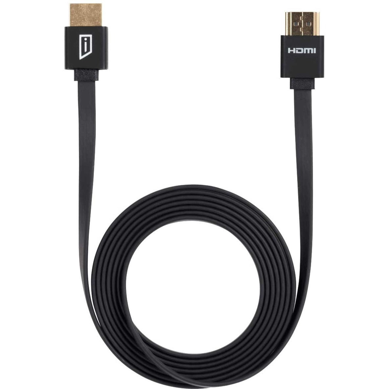 iStore ACC967CAI HDMI Cable, 5.91 ft, Flat, Tangle-free, 1 Year Warranty