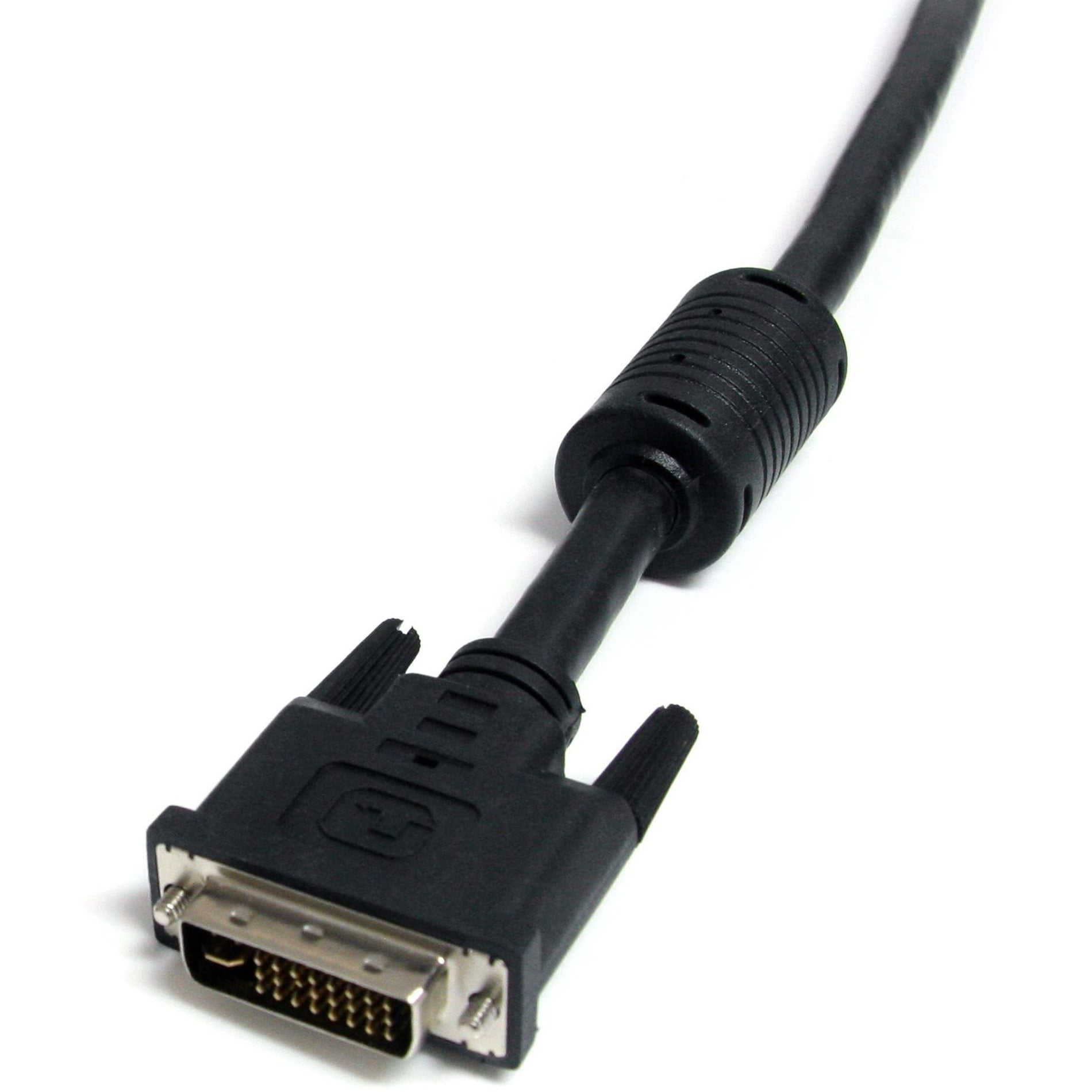 StarTech.com DVIIDMM6 6ft DVI-I Dual Link Monitor Cable - M/M, EMI Protection, 9.9 Gbit/s Data Transfer Rate, 2560 x 1600 Supported Resolution