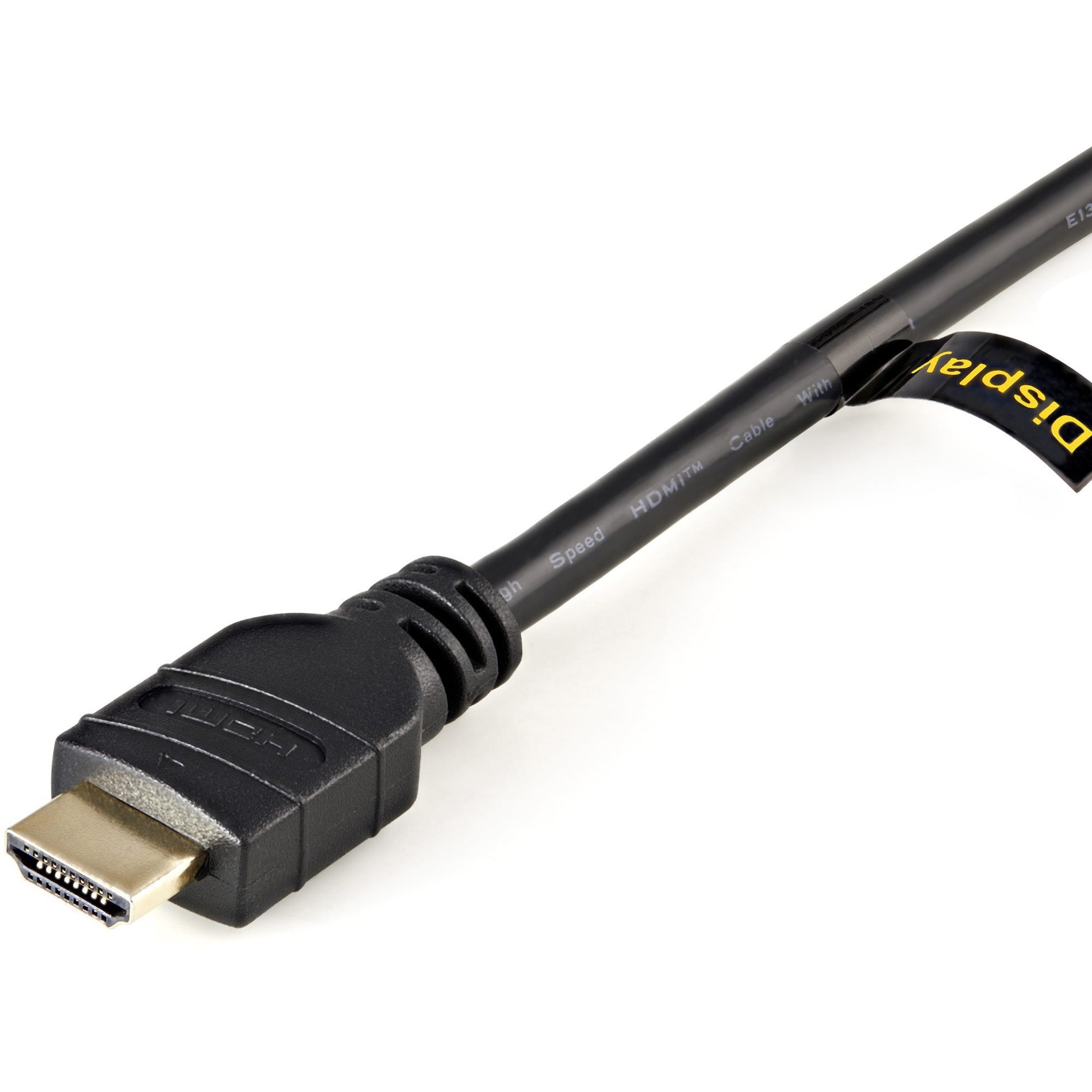 StarTech.com HDMM15MA 15m (50 ft) Active High Speed HDMI Cable - HDMI to HDMI - M/M, Flexible, Signal Booster, 1920 x 1080 Supported Resolution