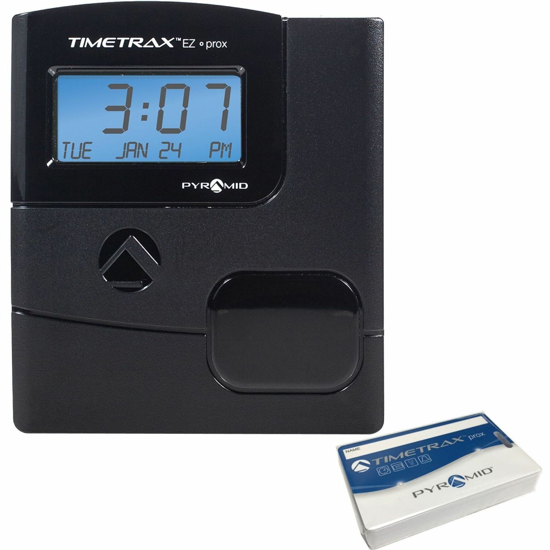Pyramid PPDLAUBKN EZ Proximity Time Clock System, Black - Efficient Employee Time Tracking and Management