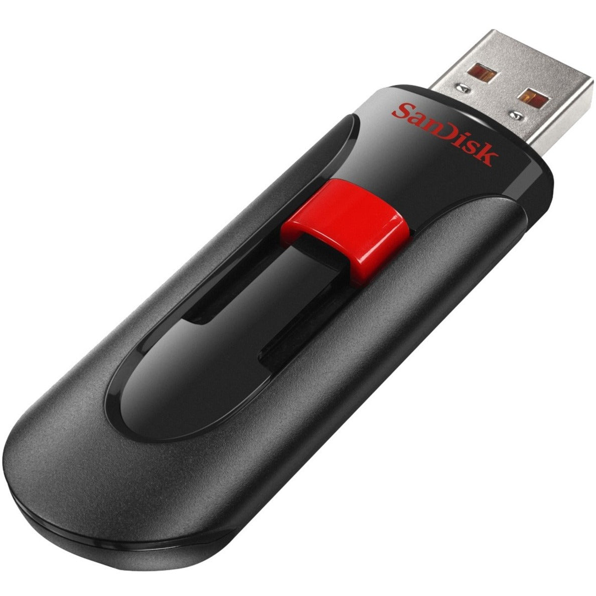 SanDisk SDCZ60-128G-A46 Cruzer Glide USB Flash Drive 128GB, Retractable Design, USB 2.0 Type A Interface
