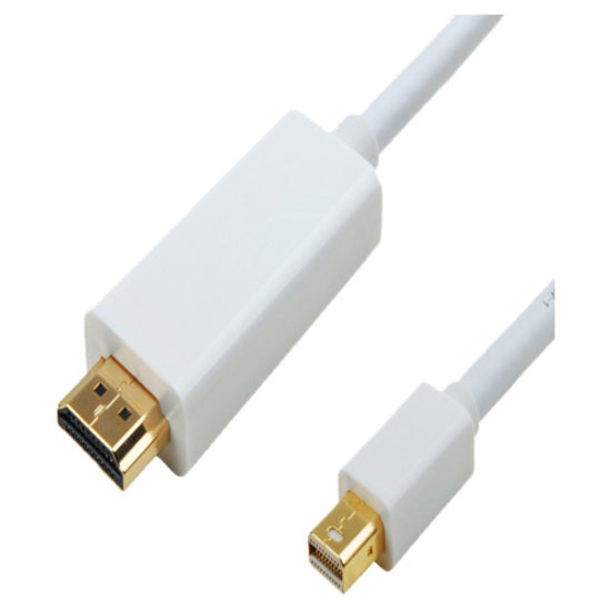4XEM 4XMDPHDMI15 Mini DisplayPort To HDMI Cable, 15 ft, Copper Conductor, Black