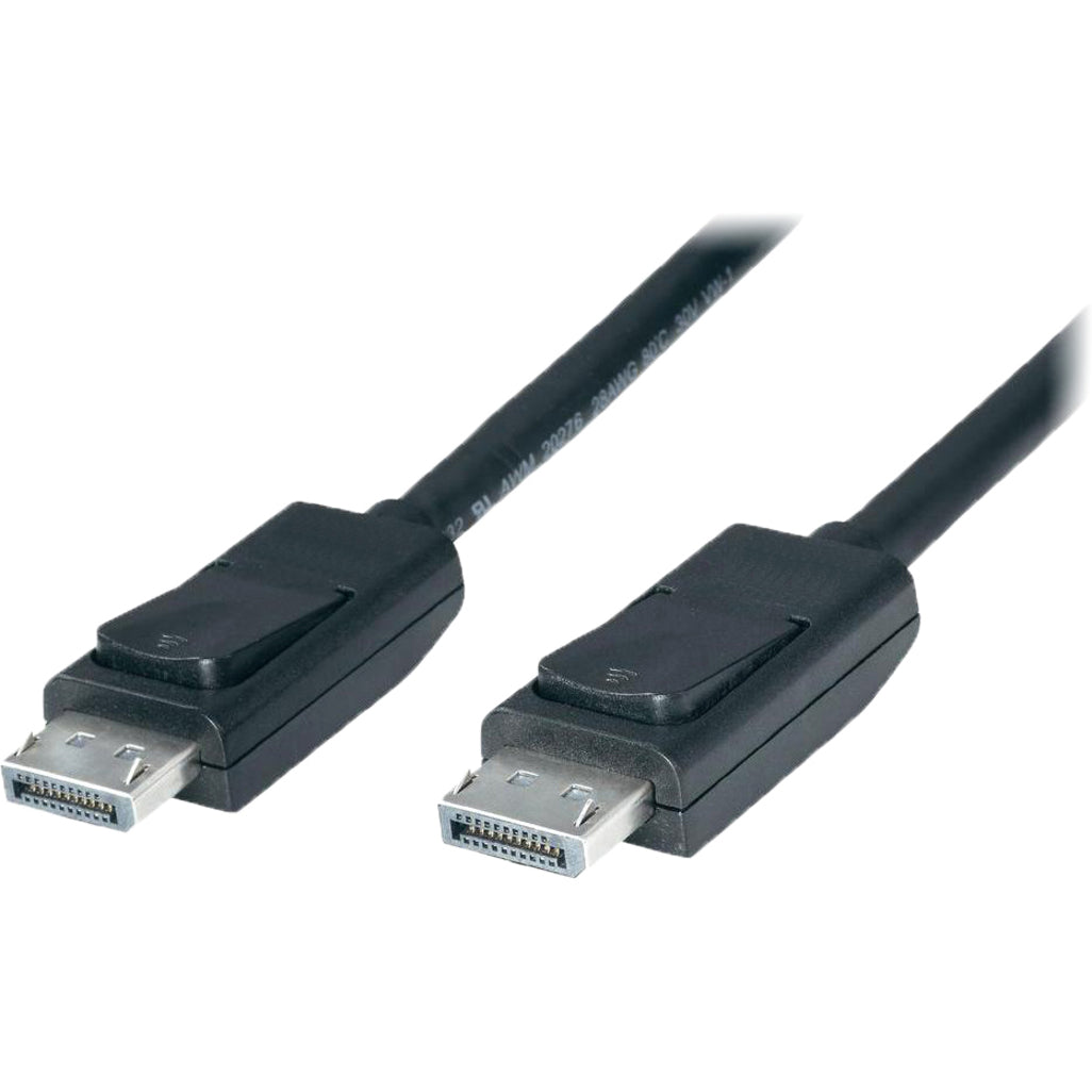 4XEM 4XDPDPCBL10 10FT DisplayPort M/M Cable, 3 Year Warranty, Copper Conductor, Shielded, Black