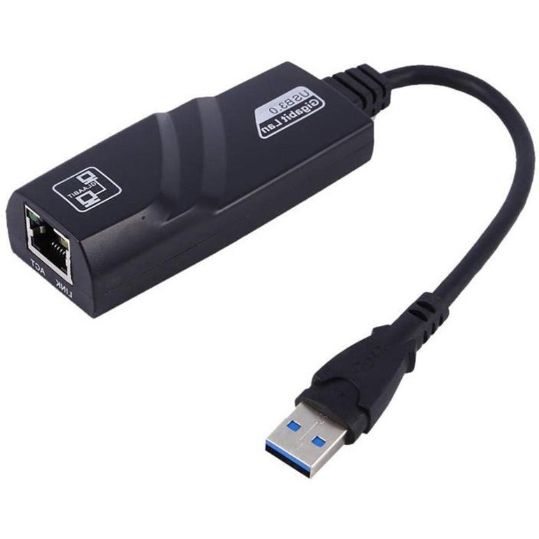 4XEM 4XUSB3GIGNET USB 3.0 To Gigabit Ethernet Adapter, 1 Year Warranty, Mac/PC Compatible, RoHS Certified