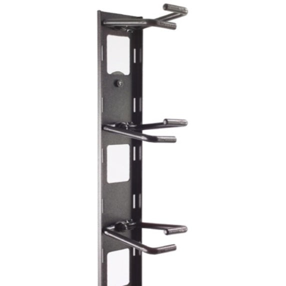 APC AR8442 Vertical Cable Manager, Expanded Cable Management, Tool-less Mounting
