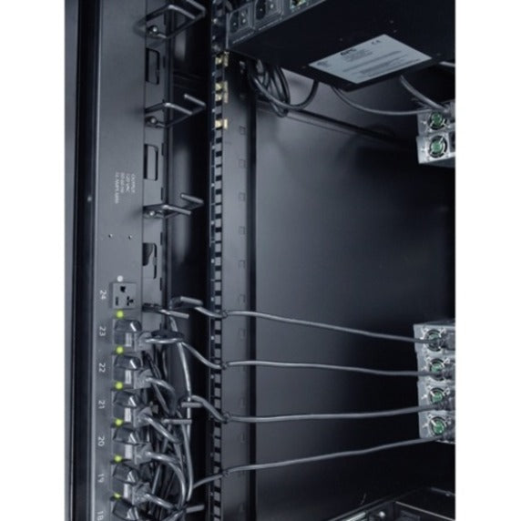 APC AR8442 Vertical Cable Manager, Expanded Cable Management, Tool-less Mounting