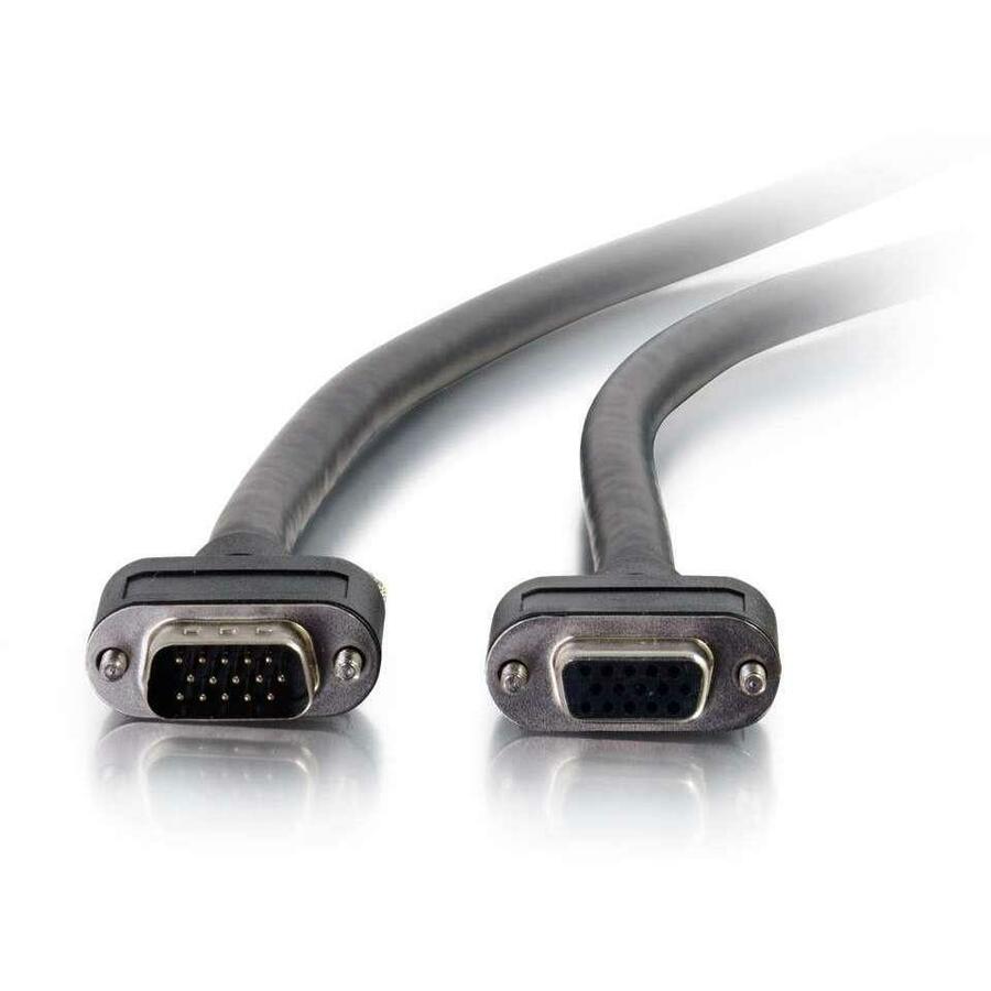 C2G 50237 6ft VGA Video Extension Cable, In Wall CMG-Rated, M/F