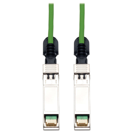 Tripp Lite N280-05M-GN 5M (16 FT.) Green SFP+ 10Gbase-CU Twinax Copper Cable, Lifetime Warranty, RoHS Certified