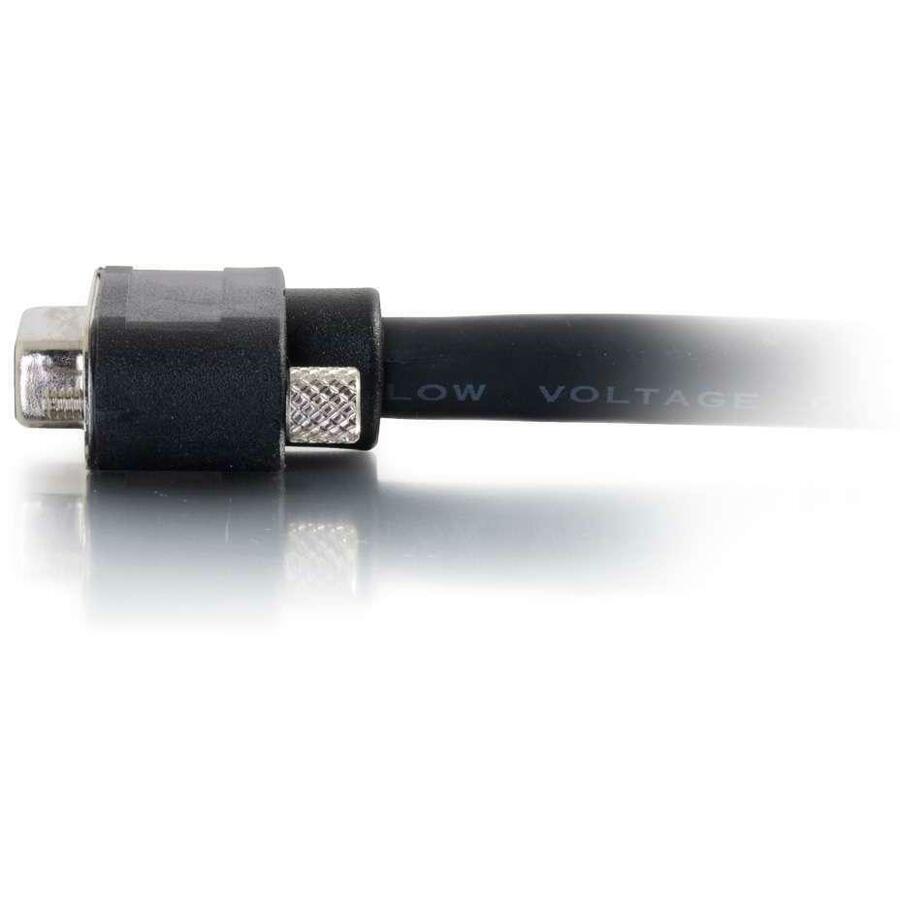 C2G 50210 1ft VGA Video Cable - In Wall CMG-Rated, High-Quality Connection for Video Devices, Monitors, and Projectors