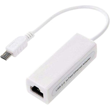 4XEM 4XMICROUSBENET Micro USB to 10/100Mbps Ethernet Adapter, Fast and Reliable Internet Connection