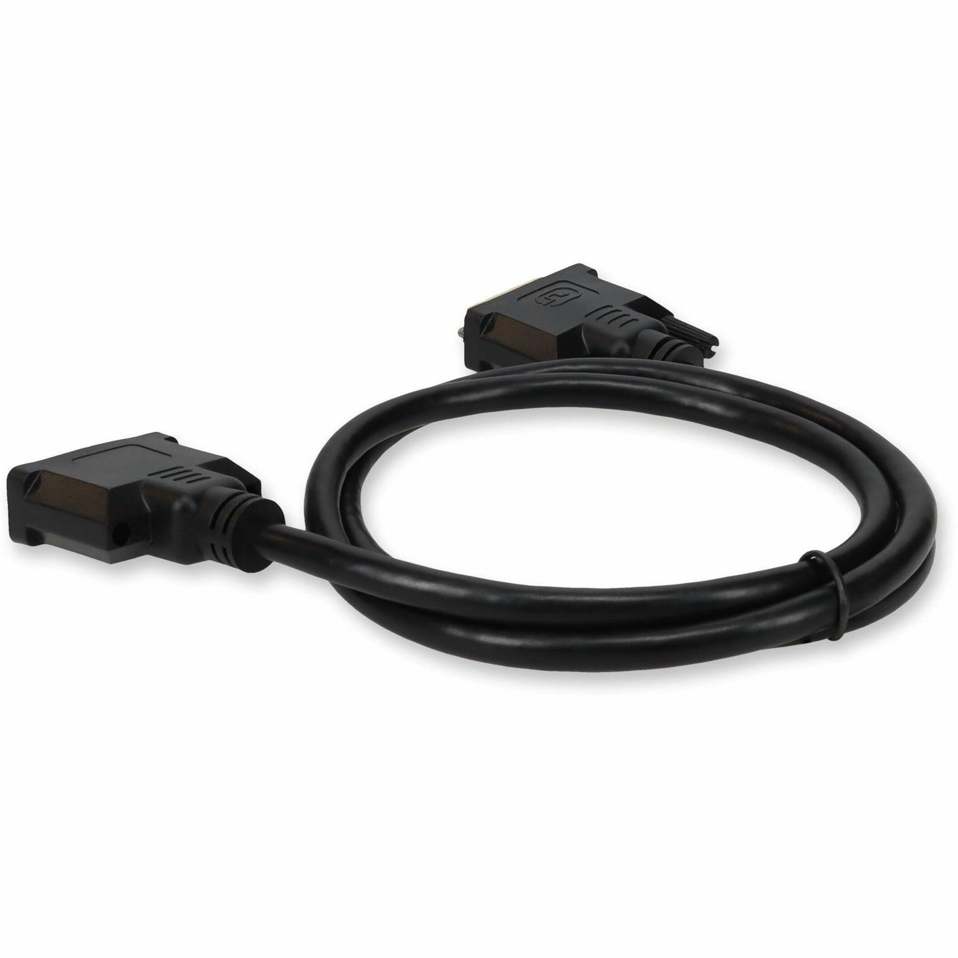 AddOn DVID2DVIDDL6F 6ft (1.8M) DVI-D to DVI-D Dual Link Cable - Male to Male, High-Quality Video Transmission