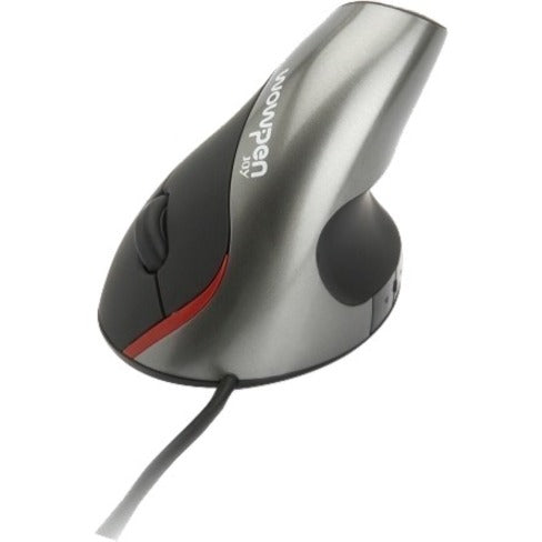 Ergoguys WP-012-S-E JOY Vertical Ergonomic Optical Mouse, Wired Silver, 1600 DPI, 5 Buttons