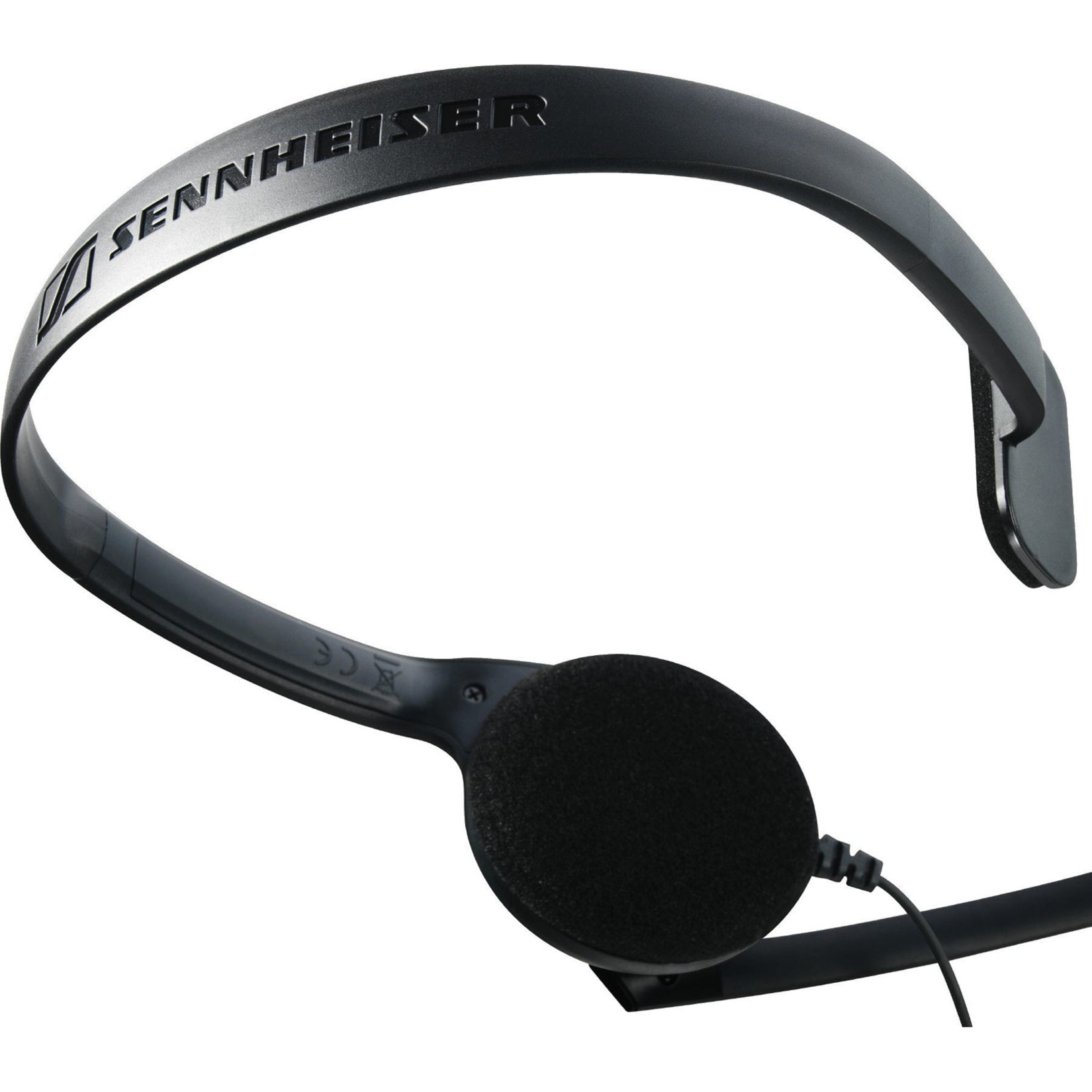 Sennheiser 504194 PC 2 CHAT Headset, Over-the-head Monaural Wired Headset with Noise Cancelling Microphone