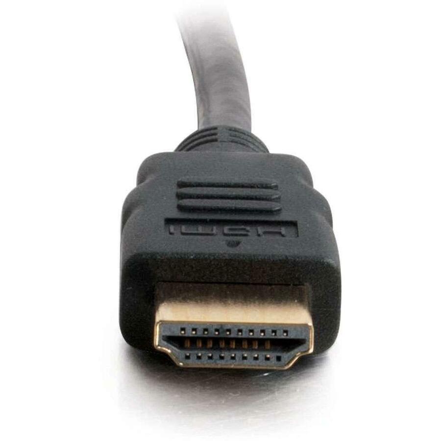C2G 42502 4.9ft High Speed HDMI Cable with Ethernet, 4K 60Hz, Lifetime Warranty, Black