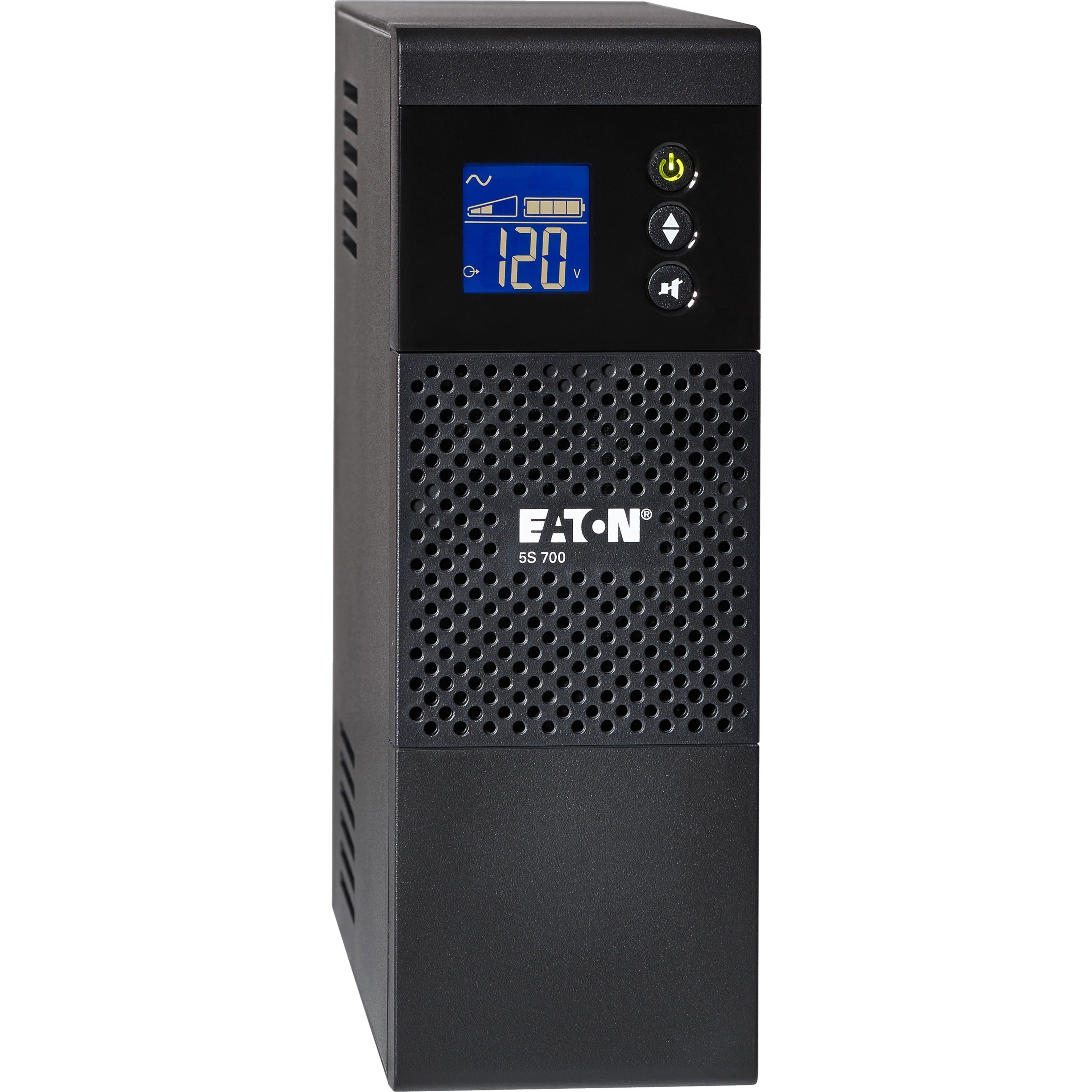 Eaton 5S700LCD 5S UPS, 700VA Tower 120V, 3 Year Warranty, USB, Lead Acid Battery
