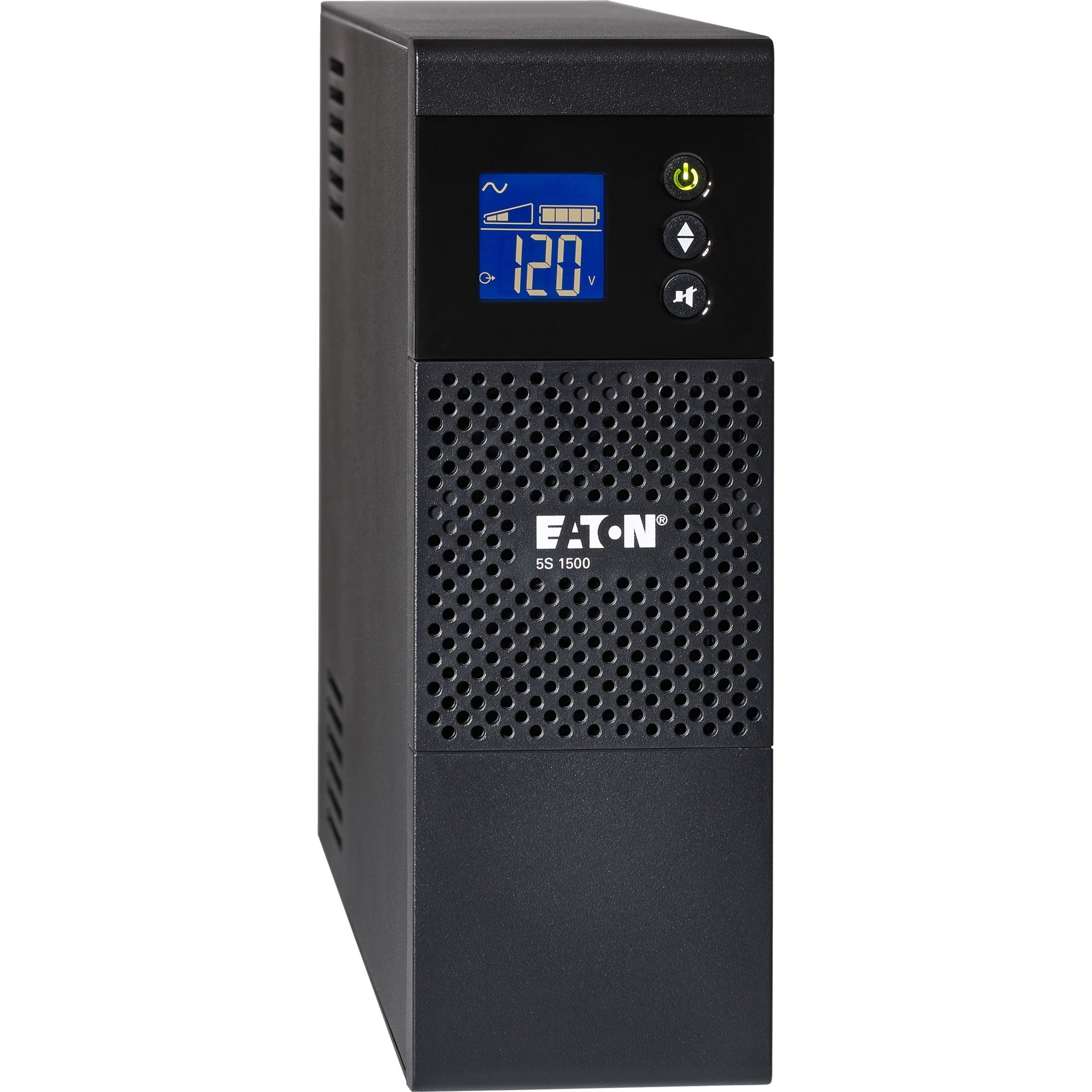 Eaton 5S 5S1000LCD 1000VA Tower UPS, 3 Year Warranty, 600W Load Capacity