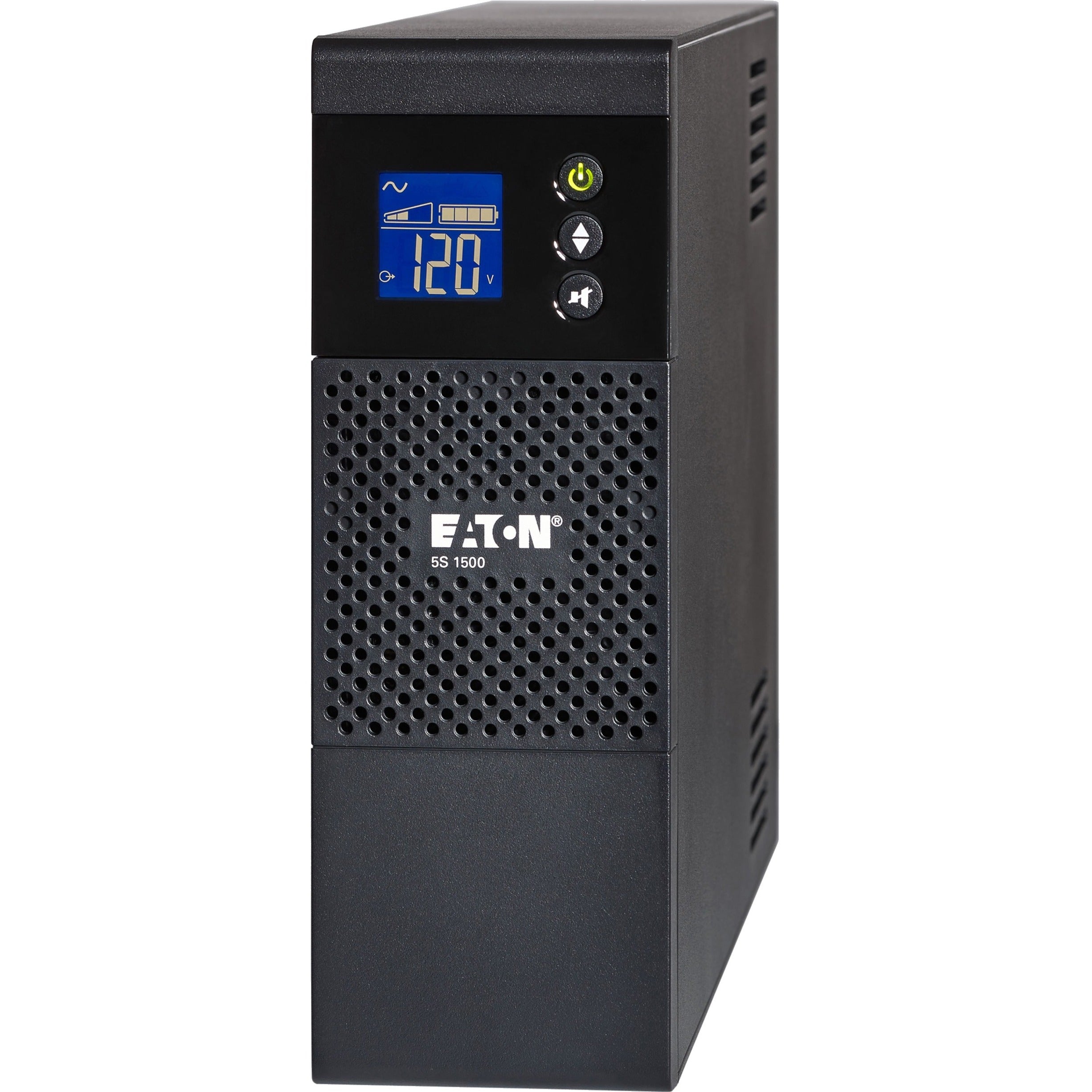 Eaton 5S LCD 1500VA TOWER 120V (5S1500LCD) 5S UPS, 1500 VA/900 W, 115 V AC, 10 x NEMA 5-15R