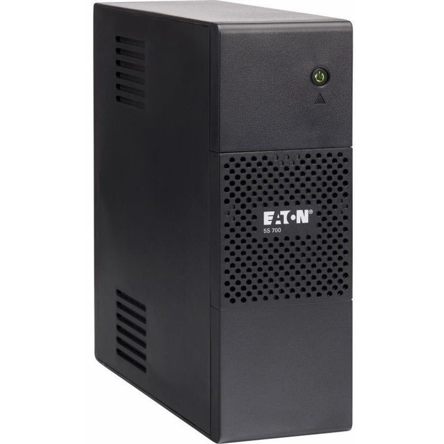 Eaton 5S700G 5S UPS, 700VA Tower 208/230V, 3 Year Warranty, USB, Lead Acid Battery