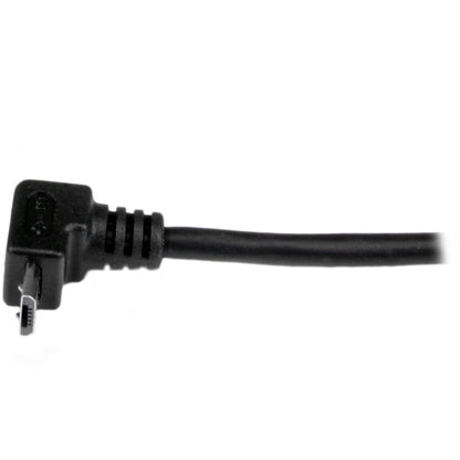 Side view of up-angled Micro USB connector showing space-saving design-alternate-image5