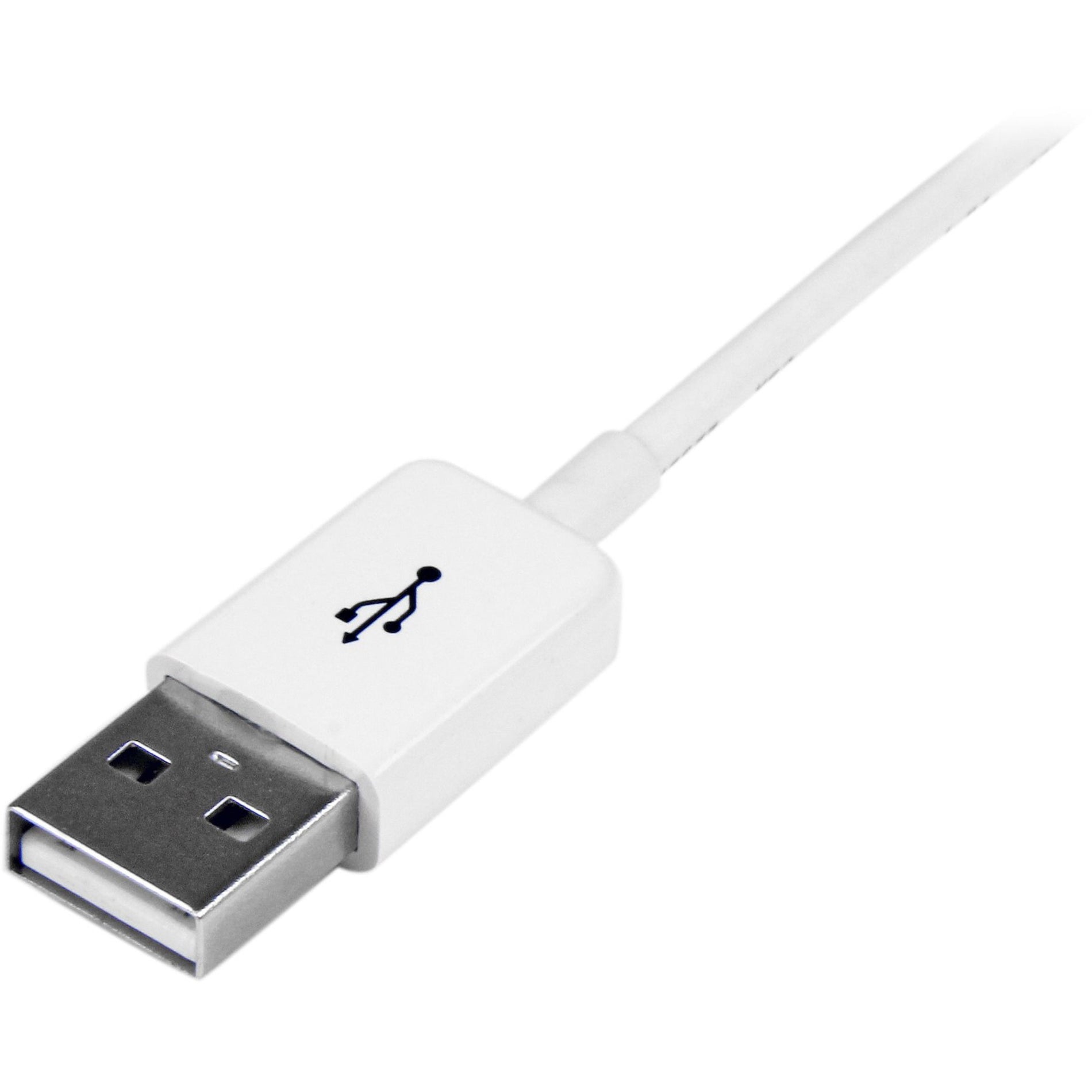 StarTech.com USBEXTPAA1MW 1m White USB 2.0 Extension Cable A to A - M/F, Molded, Strain Relief, Flexible, 480 Mbit/s Data Transfer Rate