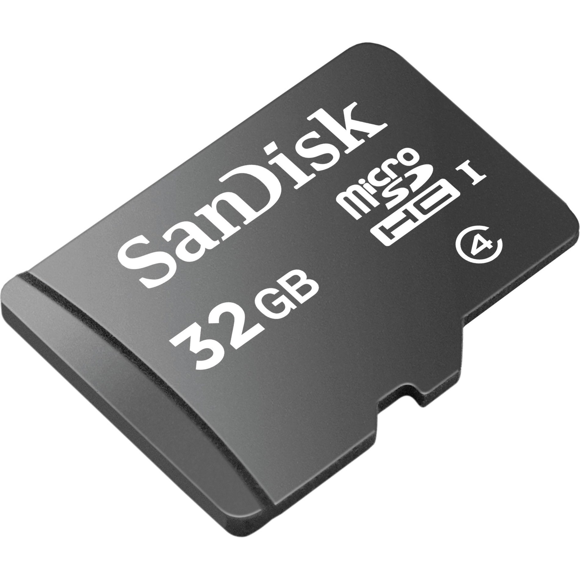 SanDisk SDSDQ-032G-A46 microSDHC Memory Card, 32GB Class 4 - 5 Year Warranty