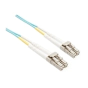 Unirise FJ5GLCLC-02M Fiber Optic Duplex Patch Network Cable, 6.56 ft, Multi-mode, Aqua, Lifetime Warranty, REACH and RoHS Certified