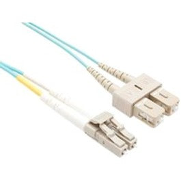 Unirise FJ5GLCSC-03M Fiber Optic Duplex Patch Network Cable, 9.84 ft, Multi-mode, Aqua