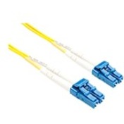 Unirise FJ9LCLC-05M Fiber Optic Duplex Patch Network Cable, Single-mode, 16.40 ft, Yellow
