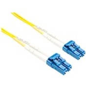 Unirise FJ9LCLC-10M Fiber Optic Duplex Patch Network Cable, 32.81 ft, Single-mode, Yellow
