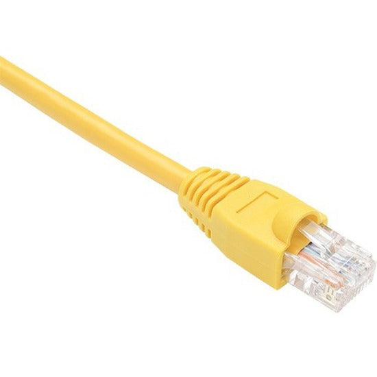 Unirise PC6-10F-YLW-S Cat.6 Patch Network Cable, 10 ft, Snagless, Copper Conductor, Yellow