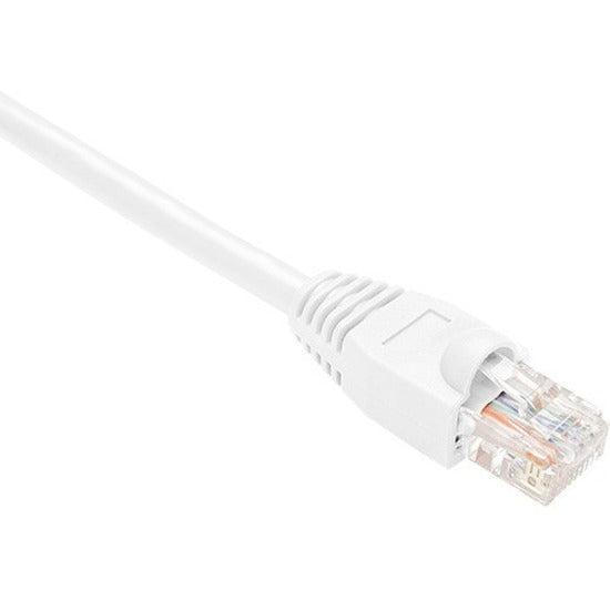 Unirise PC6-01F-WHT-S Cat.6 Patch Network Cable, 1 ft, Snagless, Copper Conductor, White