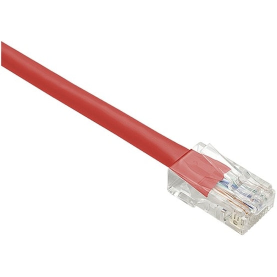 Unirise PC5E-01F-RED Cat.5e Patch UTP Network Cable, 1 ft, Red, Lifetime Warranty, RoHS & REACH Certified, Environmentally Friendly