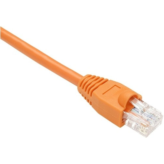 Unirise PC5E-05F-ORG-S Cat.5e Patch Network Cable, 5 ft, Snagless, Copper Conductor, Orange