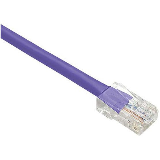 Unirise PC6-12F-PUR-S Cat.6 Patch Network Cable, 12 ft, Snagless, Copper Conductor, Purple