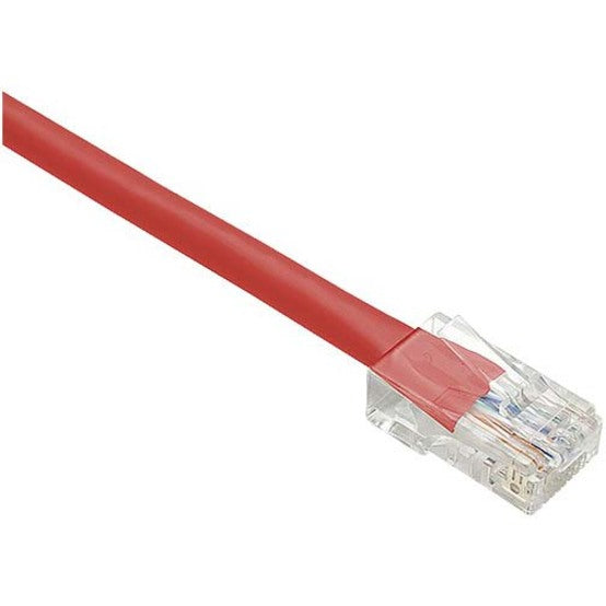 Unirise PC6-06F-RED-S Cat.6 Patch UTP Network Cable, 6 ft, Snagless, Red