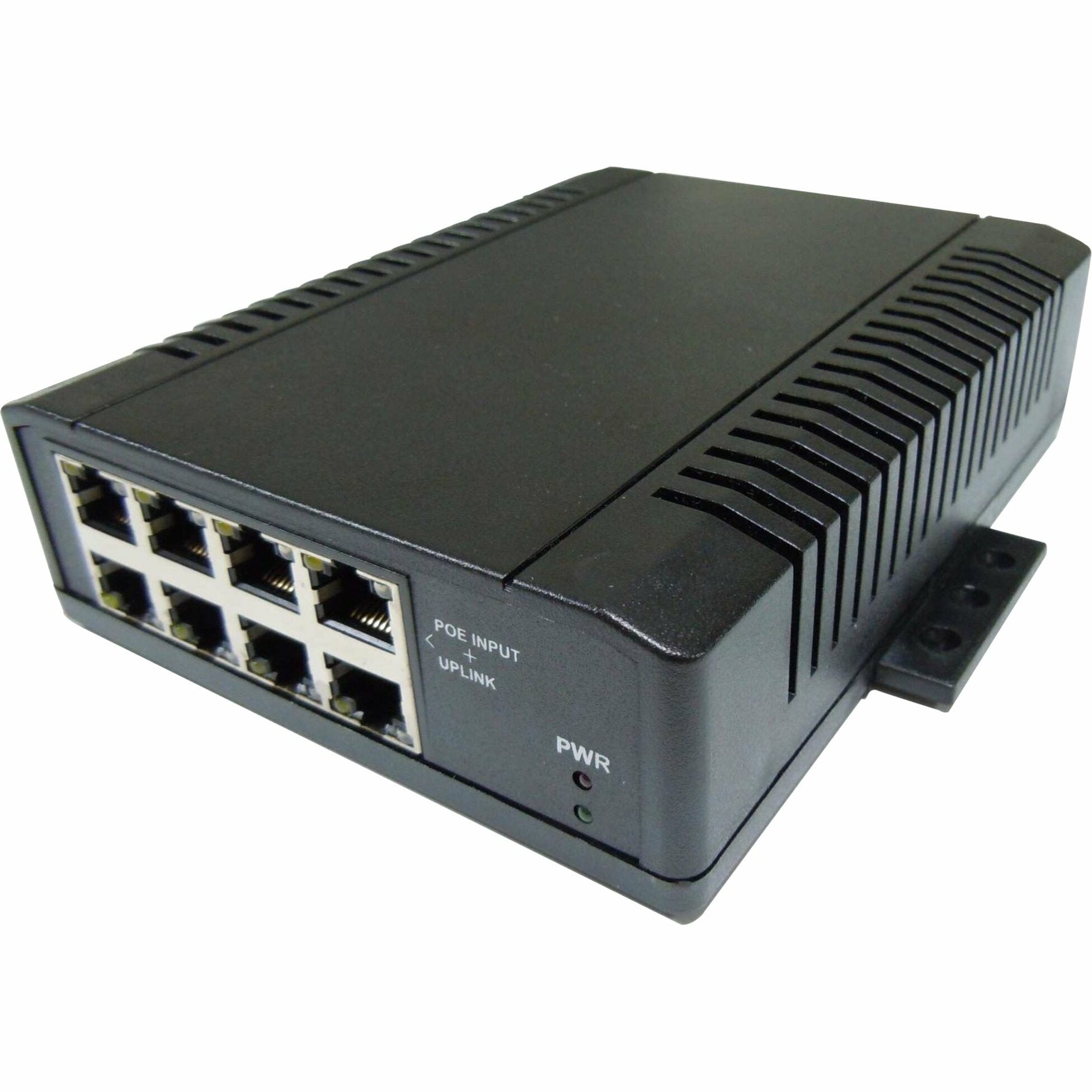 Tycon Power TP-SW8-NC PoE 8 Port Switch Fast Ethernet 10/100Base-TX Rail-mountable