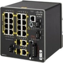 Cisco IE-2000-16PTC-G-E IE-2000 Ethernet Switch, 16 Port, Gigabit Ethernet, Power over Ethernet