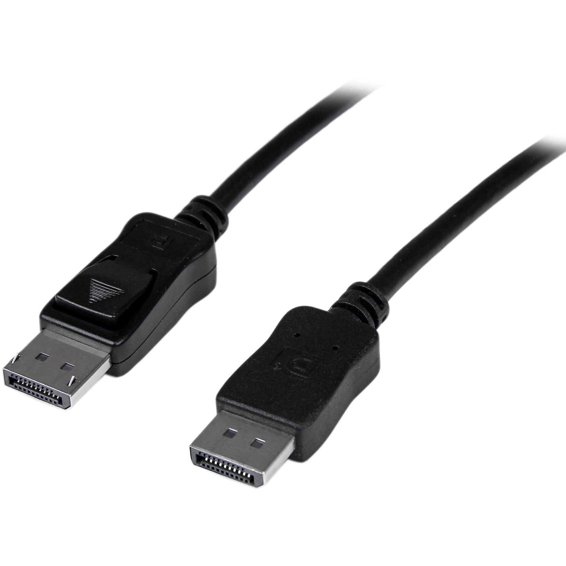 StarTech.com DISPL15MA 15m Active DisplayPort Cable - M/M, 49.21 ft, 21.6 Gbit/s, 3840 x 2160, Black