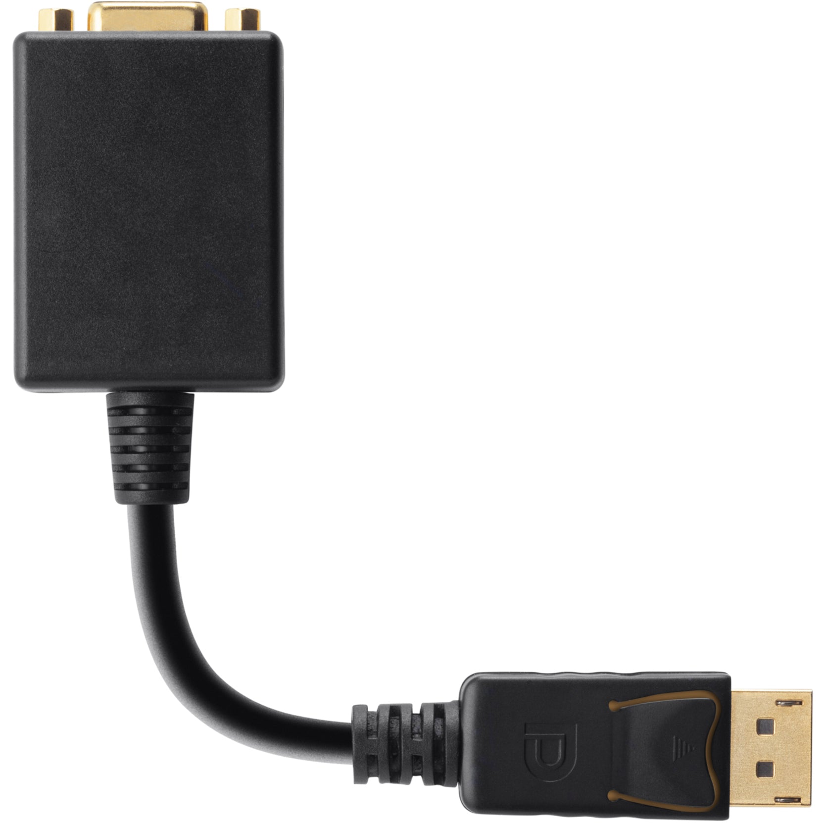 Belkin F2CD032B Displayport to VGA Adapter, Video Cable, 6", Copper Conductor, Black