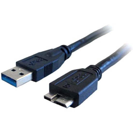 Comprehensive USB3-A-MCB-10ST USB 3.0 A Male to Micro B Male Cable 10ft., Lifetime Warranty, EMI Protection, Strain Relief, Plug & Play