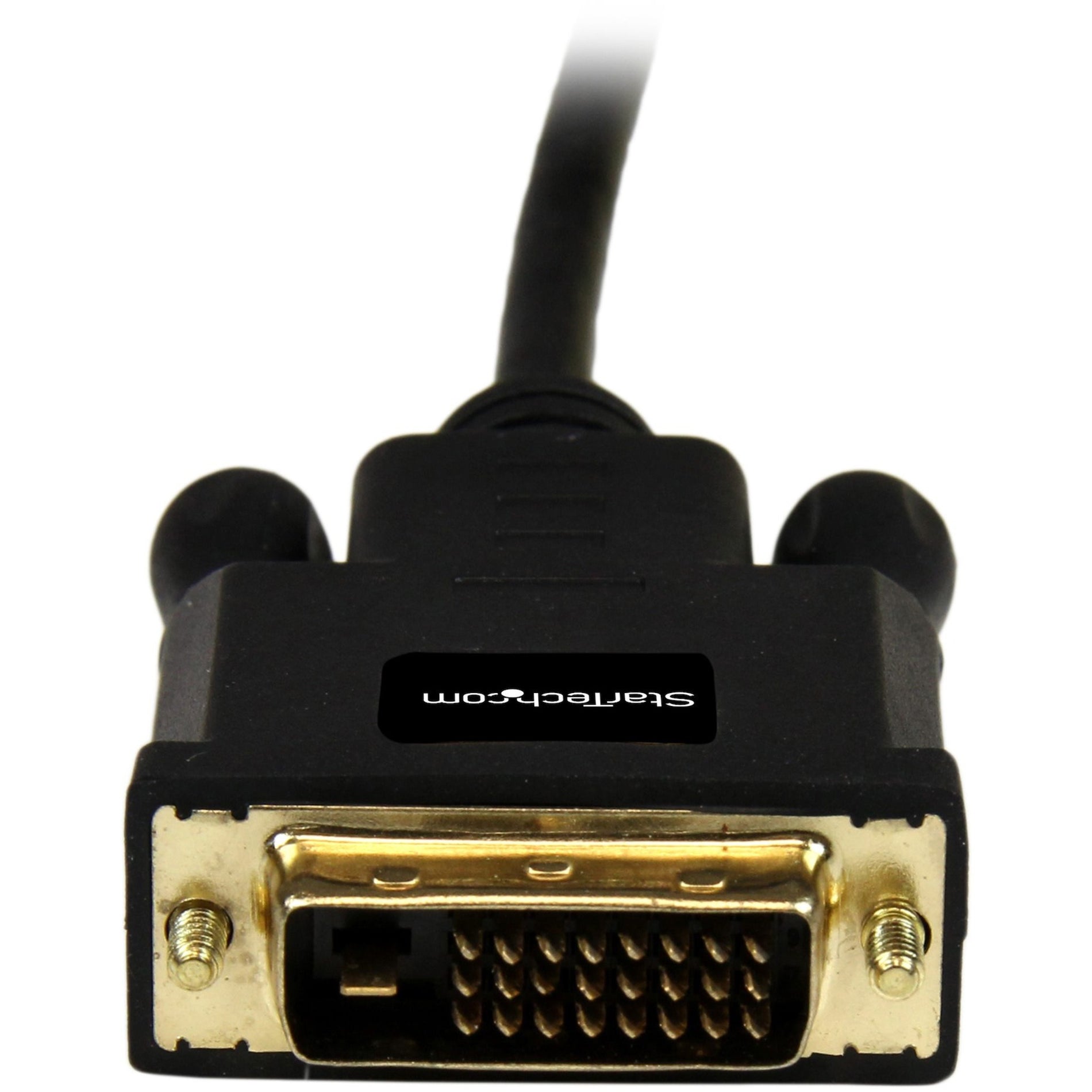 StarTech.com MDP2DVIMM10B Mini DisplayPort to DVI Adapter Converter Cable - Black, 10 ft, 1920x1200